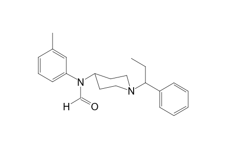 N-3-Methylphenyl-N-[1-(1-phenylpropyl)piperidin-4-yl]formamide