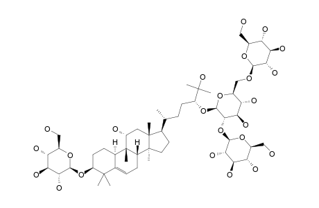 SIAMENOSIDE-I;MOGROL-3-O-BETA-D-GLUCOPYRANOSIDE-24-O-[BETA-D-GLUCOPYRANOSYL-(1->2)]-[BETA-D-GLUCOPYRANOSYL-(1->6)]-BETA-D-GLUCOPYRANOSIDE