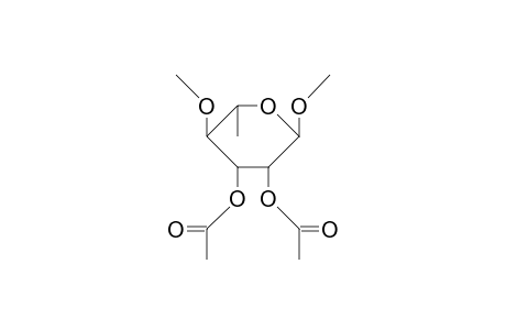 Methyl 2,3-di-O-acetyl-4-O-methyl.alpha.-L-rhamnopyranoside
