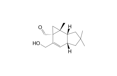 [1aR-(1a.beta.,3a.beta.,6a.beta.,6b.beta.)]-3a,4,5,6,6a-Hexahydro-2-(hydroxymethyl)-5,5,6b-trimethylcycloprop[e]indene-1a(1H)-carboxaldehyde