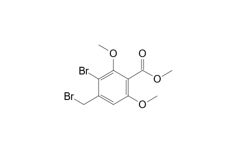 Methyl 3-bromo-4-(bromomethyl)-2,6-dimethoxybenzoate