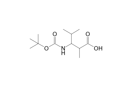 3-{[(t-Butoxy)carbonyl]amino}-2,4-dimethylpentanoic acid