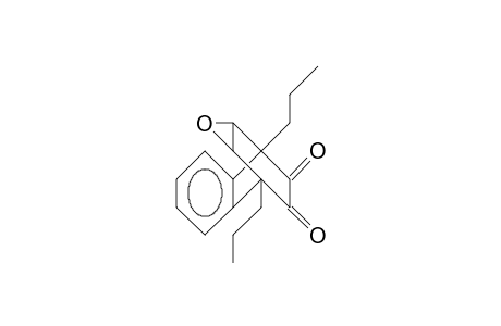anti-9,10-Epoxy-1,4-dihydro-1,4-dipropyl-1,4-ethano-naphthalene-2,3-dione