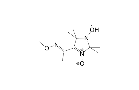 (E)-1-(1-hydroxy-2,2,5,5-tetramethyl-3-oxido-3-imidazolin-3-ium-4-yl)ethylidene-methoxy-amine
