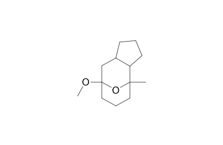 1-Methoxy-8-methyl-12-oxatricyclo[6.3.1.0(3,7)]dodecane