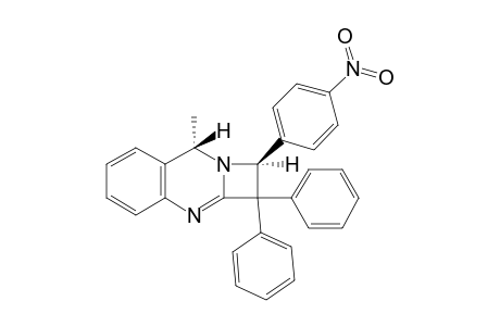 (1S,8S)-8-methyl-1-(4-nitrophenyl)-2,2-diphenyl-1,8-dihydroazeto[2,1-b]quinazoline