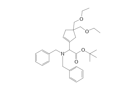 tert-Butyl[4,4-bis(ethoxymethyl)cyclopent-1-enyl]-N,N-dibenzylaminoacetate