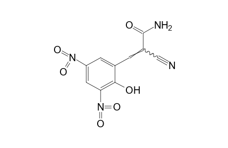 alpha-CYANO-3,5-DINITRO-2-HYDROXYCINNAMAMIDE