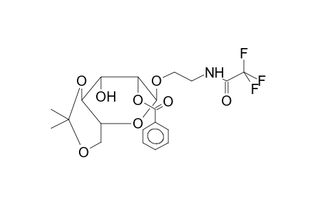 2-TRIFLUOROACETAMIDOETHYL 2-O-BENZOYL-4,6-O-ISOPROPYLIDENE-ALPHA-D-MANNOPYRANOSIDE