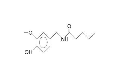 N-(4-Hydroxy-3-methoxy-benzyl)-pentanamide