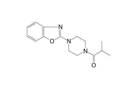 1-[4-(1,3-benzoxazol-2-yl)-1-piperazinyl]-2-methyl-1-propanone
