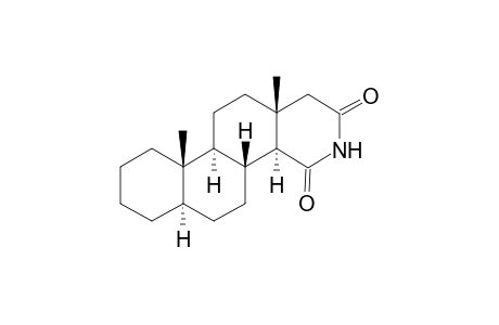 16-aza-d-homo-5.alpha.-androstane-15,17-dione