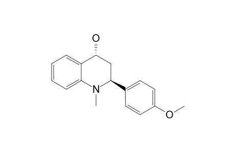 (2S*,4R*)-2-(4-Methoxyphenyl)-1-methyl-1,2,3,4-tetrahydroquinolin-4-ol