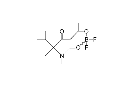 3-(1-<Difluoroboryloxy>-ethylidene)-5-isopropyl-1,5-dimethyl-pyrrolidine-2,4-dione
