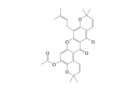 CALOPHINONE-6-O-ACETATE