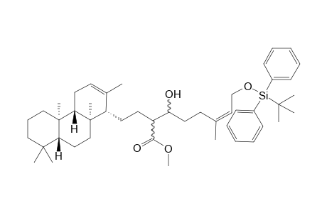 Methyl (6'Z)-1'-(Isocopal-12-en-15-yl)-8'-[(t-butyldiphenylsilyl)oxy]-3'-hydroxy-6'-methyloct-6'-ene-2'-carboxylate