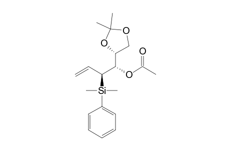 (1S,2R)-2-[DIMETHYL-(PHENYL)-SILYL]-1-[(R)-2,2-DIMETHYL-1,3-DIOXOLAN-4-YL]-BUT-3-ENYL-ACETATE