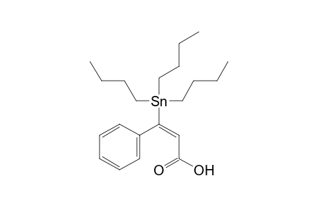 (E)-3-phenyl-3-tributylstannyl-2-propenoic acid