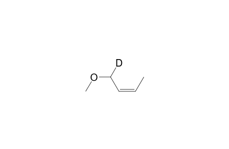 Methyl 1-Deuterio-2-butenyl ether