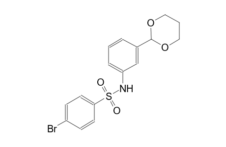 benzenesulfonamide, 4-bromo-N-[3-(1,3-dioxan-2-yl)phenyl]-
