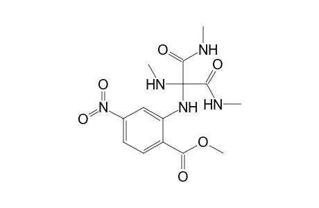 Methyl 2-[bis(methylaminocarbonyl)(methylamino)methyl]amino-4-nitrobenzoate