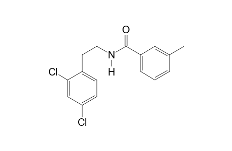 N-[2-(2,4-Dichlorophenyl)ethyl]-3-methylbenzamide
