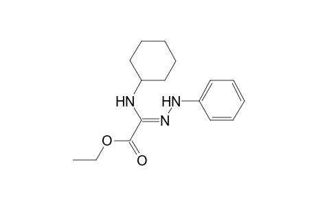 Ethyl (2Z)-(cyclohexylamino)(phenylhydrazono)ethanoate