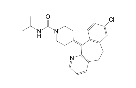 1-piperidinecarboxamide, 4-(8-chloro-5,6-dihydro-11H-benzo[5,6]cyclohepta[1,2-b]pyridin-11-ylidene)-N-(1-methylethyl)-