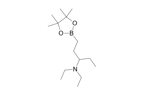 N,N-DIETHYL-1-[ETHYL-3-(4,4,5,5-TETRAMETHYL-1,3,2-DIOXABOROLAN-2-YL)-PROPYL]-AMINE