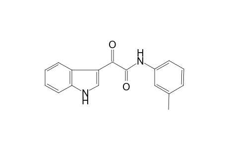 2-(1H-Indol-3-yl)-2-oxo-N-m-tolyl-acetamide