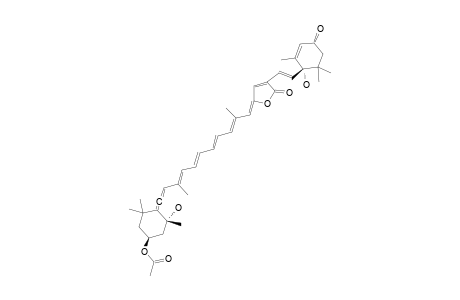 (3S,5R,6R,6'S)-3,5,6'-TRIHYDROXY-3'-OXO-6,7-DIDEHYDRO-5,6-DIHYDRO-10,11,20-TRINOR-BETA,EPSILON-CAROTEN-19',11'-OLIDE-3-ACETATE