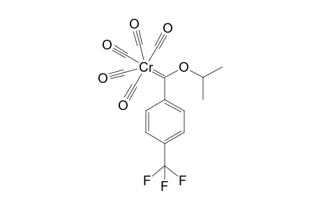 Pentacarbonyl (isopropoxy)p-trifluoromethylbenzylidenechromium(0)