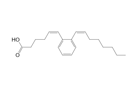 5-Hexenoic acid, 6-[2-(1-octenyl)phenyl]-, (Z,Z)-