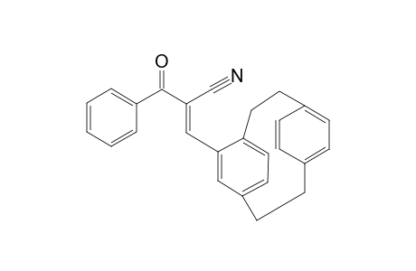 Benzenepropanenitrile, .beta.-oxo-.alpha.-(tricyclo[8.2.2.24,7]hexadeca-4,6,10,12,13,15-hexaen-5-ylmethylene)-