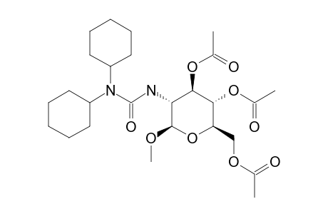 METHYL-3,4,6-TRI-O-ACETYL-2-DEOXY-2-DICYCLOHEXYLUREIDO-BETA-D-GLUCOPYRANOSIDE