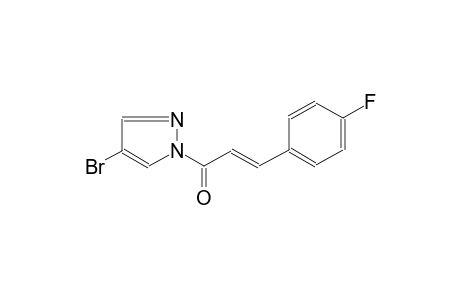 1H-pyrazole, 4-bromo-1-[(2E)-3-(4-fluorophenyl)-1-oxo-2-propenyl]-