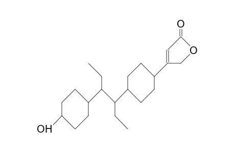 4-[4-[(1R,2R)-1-Ethyl-2-(4-hydroxy-cyclohexyl)-butyl]-cyclohexyl]-2,5-dihydro-2-furanone