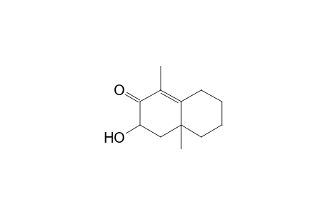 1,4a-dimethyl-3-oxidanyl-3,4,5,6,7,8-hexahydronaphthalen-2-one