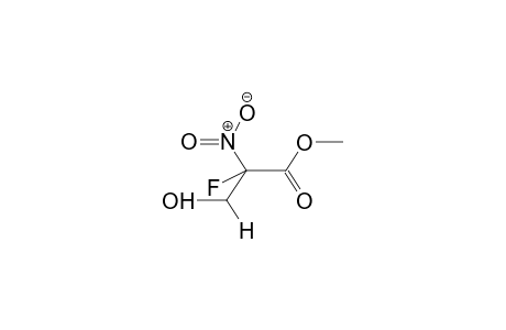 2-FLUORO-2-NITRO-3-HYDROXYPROPANOIC ACID, METHYL ESTER