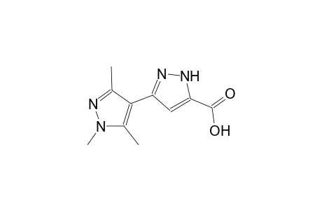 1',3',5'-trimethyl-1H,1'H-[3,4'-bipyrazole]-5-carboxylic acid