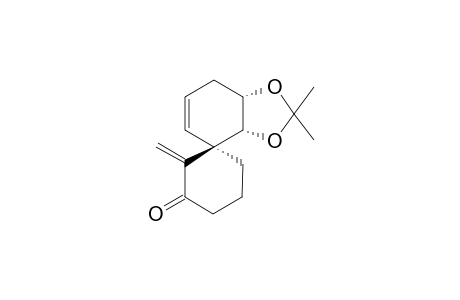 (1'R,3aR,7aS)-2,2-dimethyl-2'-methylene-7,7a-dihydro-3aH-spiro[benzo[d][1,3]dioxole-4,1'-cyclohexan]-3'-one