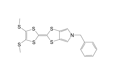 N-Benzyl-2-[4,5-bis(methylthio)-1,3-thiole-2-ylidene]-[1,3]-dithiolo[4,5-c]pyrrole