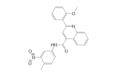 2-(2-methoxyphenyl)-N-(4-methyl-3-nitrophenyl)-4-quinolinecarboxamide
