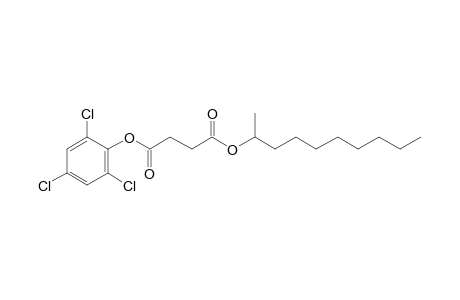 Succinic acid, dec-2-yl 2,4,6-trichlorophenyl ester