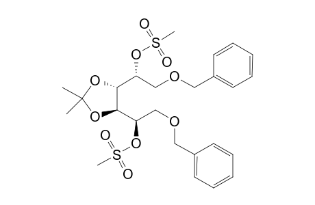 2,5-Dimesyloxy-3,4-isopropylidenedioxy)-1,6-dibenzyloxyhexane