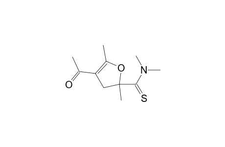 2-Furancarbothioamide, 4-acetyl-2,3-dihydro-N,N,2,5-tetramethyl-