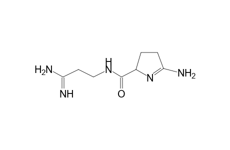 5-Amino-N-(3-amino-3-iminopropyl)-3,4-dihydro-2H-pyrrole-2-carboxamide
