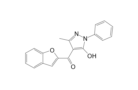 1-Benzofuran-2-yl(5-hydroxy-3-methyl-1-phenyl-1H-pyrazol-4-yl)methanone