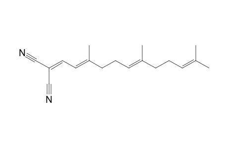 TRIDECA-1,3,7,11-TETRAEN-1,1-DICARBONITRIL, 4,8,12-TRIMETHYL-, (trans,trans)