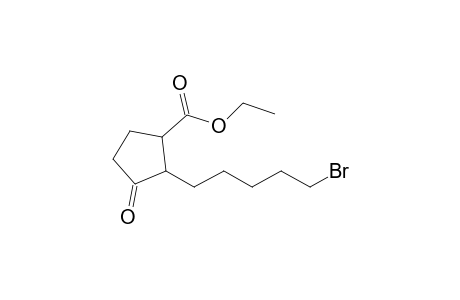 2-(5-Bromopentyl)-3-ethoxycarbonylcyclopentanone